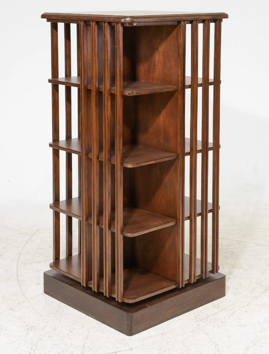 Tall Revolving Bookshelf 20x20x42.5"h