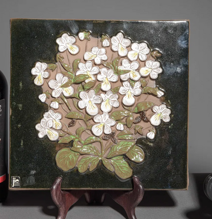 Asst. Jie. Gantofta Floral Ceramic Wall Plaques
