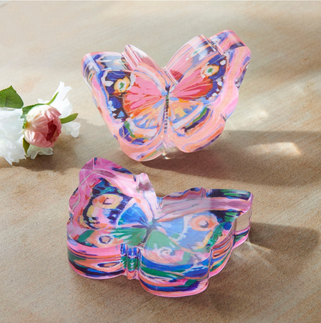 5.25" Springtime Acrylic Butterfly Asst.