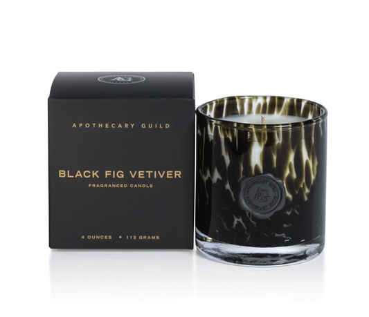Mini Boxed Candle Jar Black Fig Vetiver