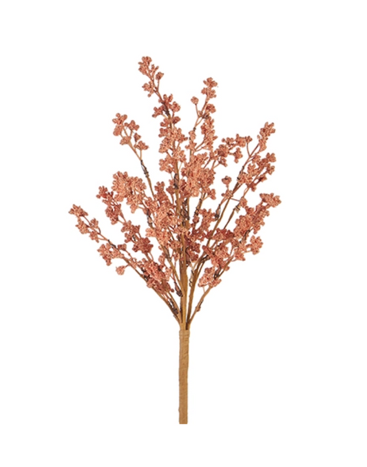 Pink Berry Bush 17"h