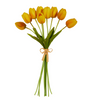 15" Real Touch Yellow Tulip Bundle