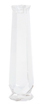 Faceted C/H Tall 13.5"h