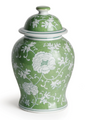 Imperial Lotus Lidded Ginger Jar 14"h