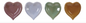 Stoneware Heart 7x6.5"