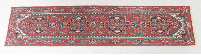 Hand Knotted Serapi Runner 3'x10'