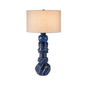 Undersea Dark Blue Table Lamp 31"h