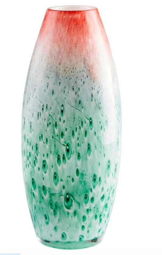 Macaw Vase Small 7x9.5"h