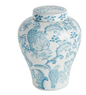 Monarch Parrot Ginger Jar 14"h