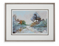 Morning Lake Framed Print 51x39"h