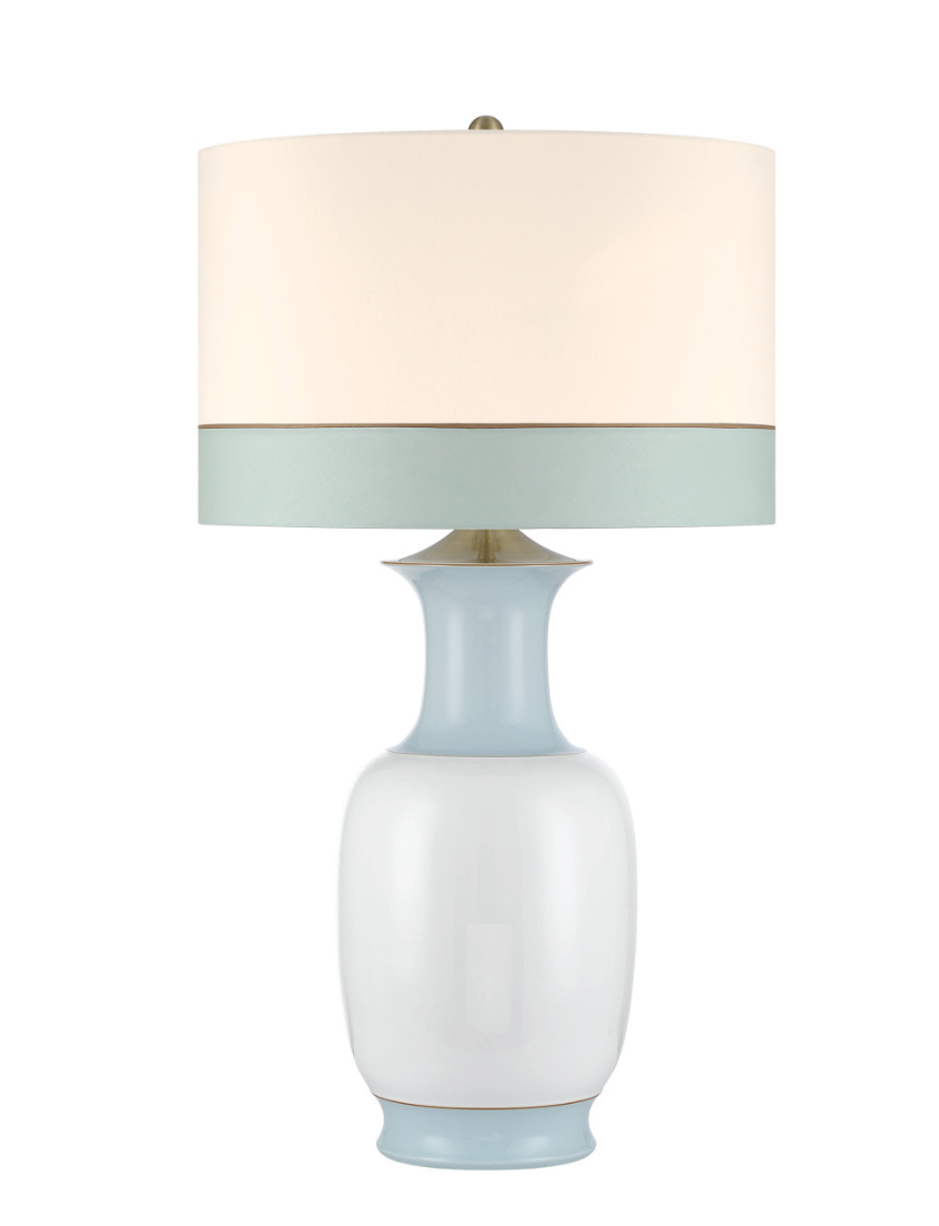 Kora Table Large Blue Table Lamp 43.5h