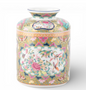 Rose Medallion Tissue Box 7"h