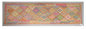 Hand Knotted Kilim Runner 2'1"x10'