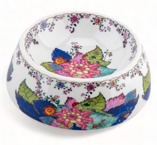 Porcelain Non-Tip Dog Bowl 7"