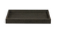 St. Tropez Tray Seal Brown 20x14x2"h