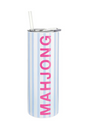 Mahjong Skinny Tumbler 16oz