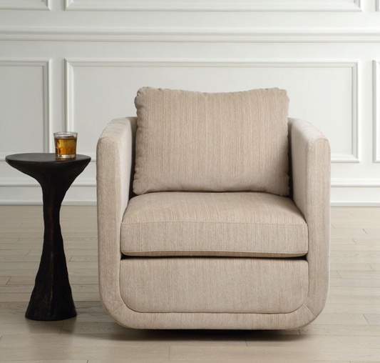 Abound Swivel Chair Porcelain 30wX32dX27h