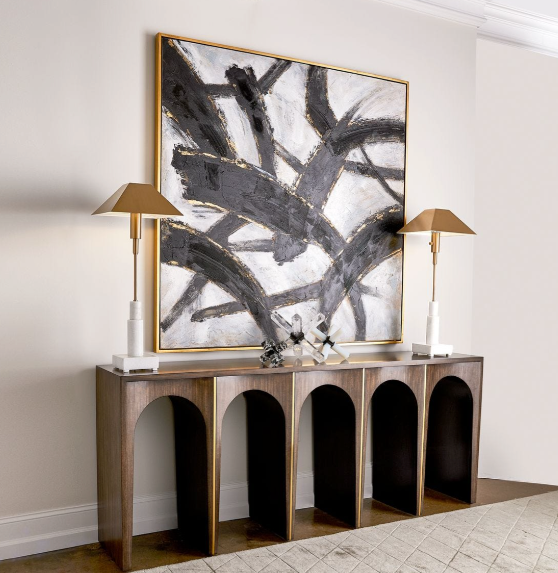 Coliseum Console Table 84x16x34"h
