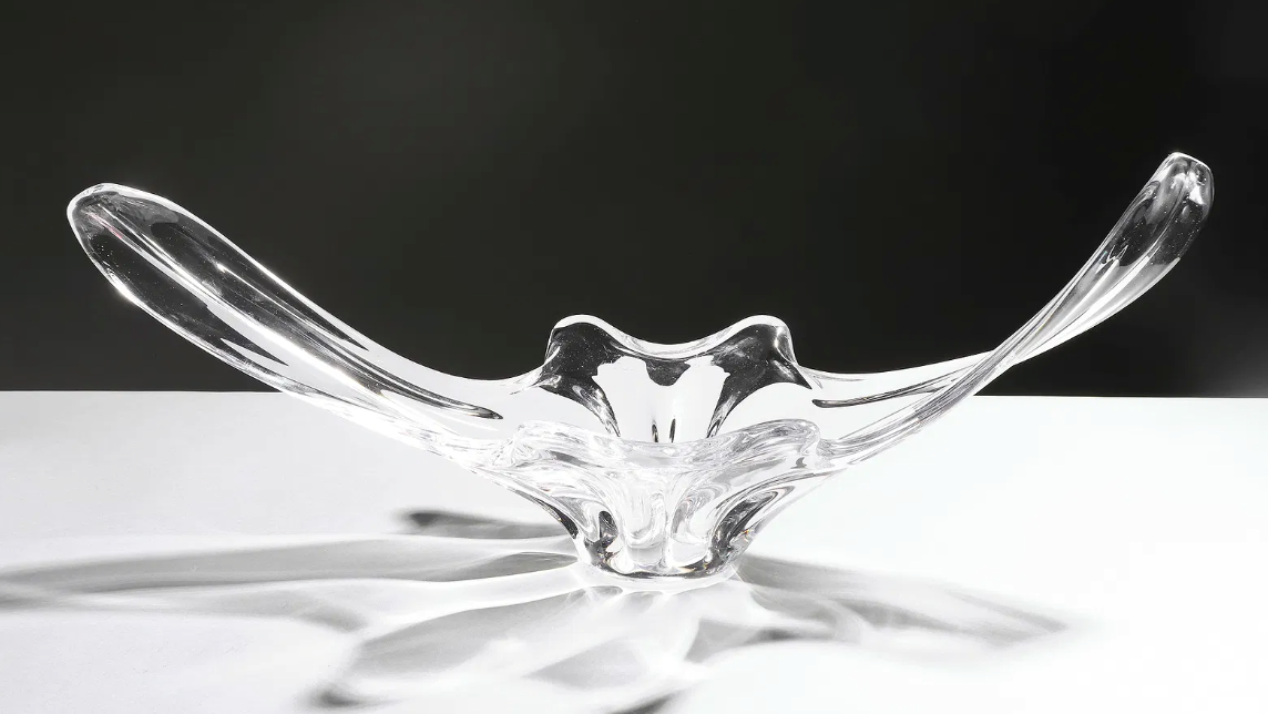 European Art Glass "Splash" Bowl 27x11x10"h