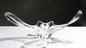 European Art Glass "Splash" Bowl 27x11x10"h