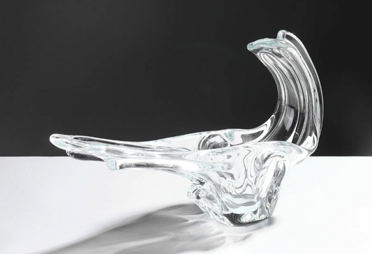 European Art Glass Center Bowl 18x7x12"h