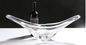 Daum France Crystal Centerpiece Bowl 24x6x8"h