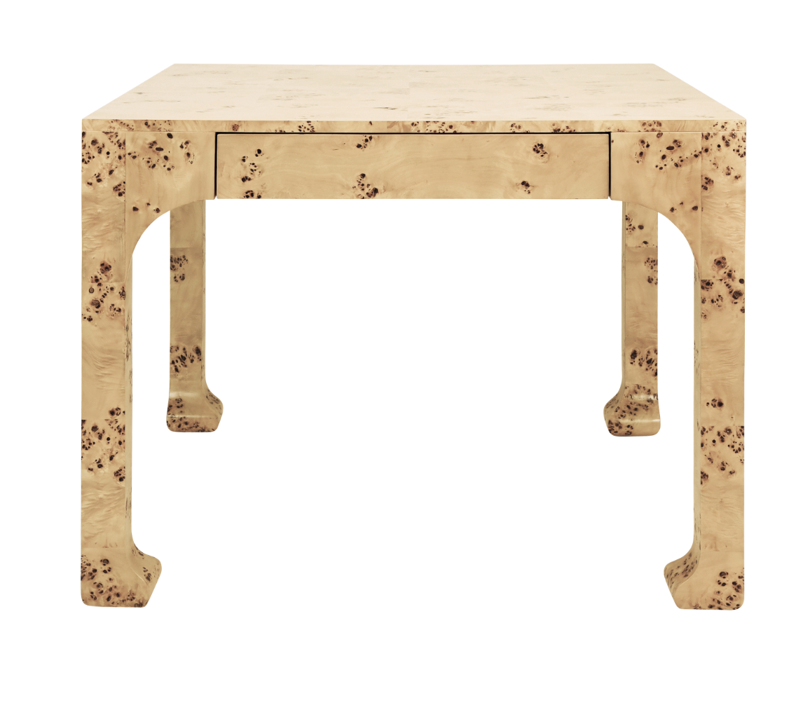 Burlwood Game Table 40x40x30.25" h