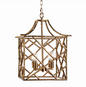 Rhodes Pendant 16x16x21.5"h