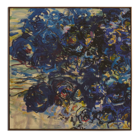 Blue Flowers by Lilia Orlova-Holmes