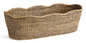 Burma Rattan Oval Cachepot 19.75x8.75x6