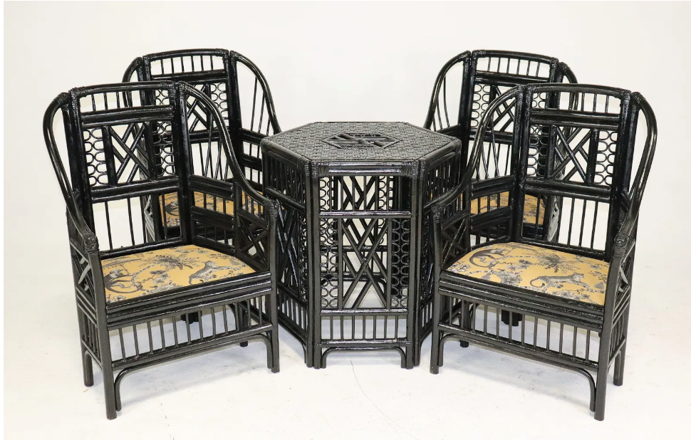 Brighton Pavillion Table & 4 Chairs