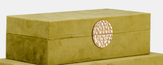Olive Medallion Box