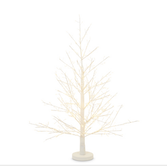 White Fairy Light Tree