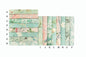 Vintage Chinoiserie / Off- White Cover / 9.5"