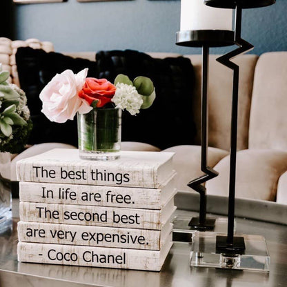 Brushstrokes On Cream - Coco Chanel, Off-White Covers