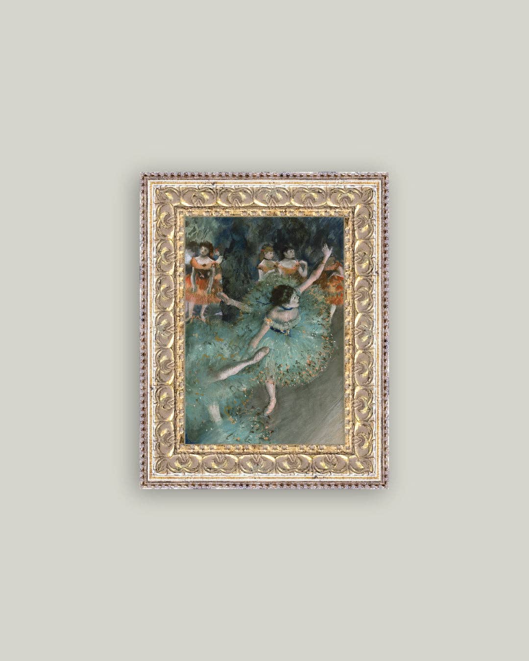 Swaying Dancer in Green: 7x12