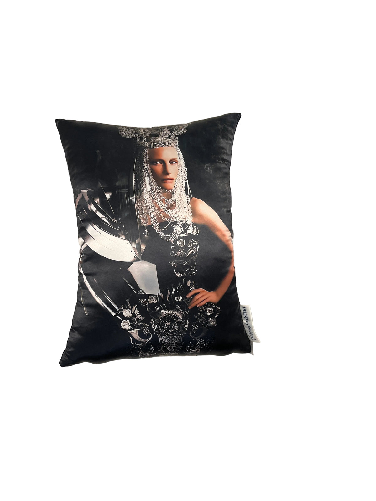 CATE BLANCHET PILLOW. 16"X20"
