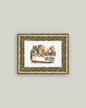 Tea Party with the Mad Hatter Framed Art: 7x5
