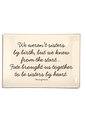 We Weren't Sister By Birth Decoupage Glass Tray: (2) 3.5"X 5.5"
