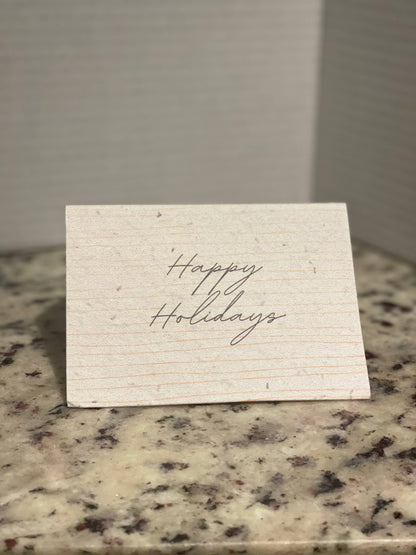 Plantable Christmas Cards