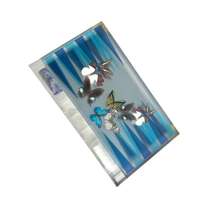 Game, Backgammon- Grey Butterfly