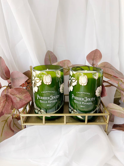 Recycled PJ Belle Candle: Amber/Sandalwood/Leather