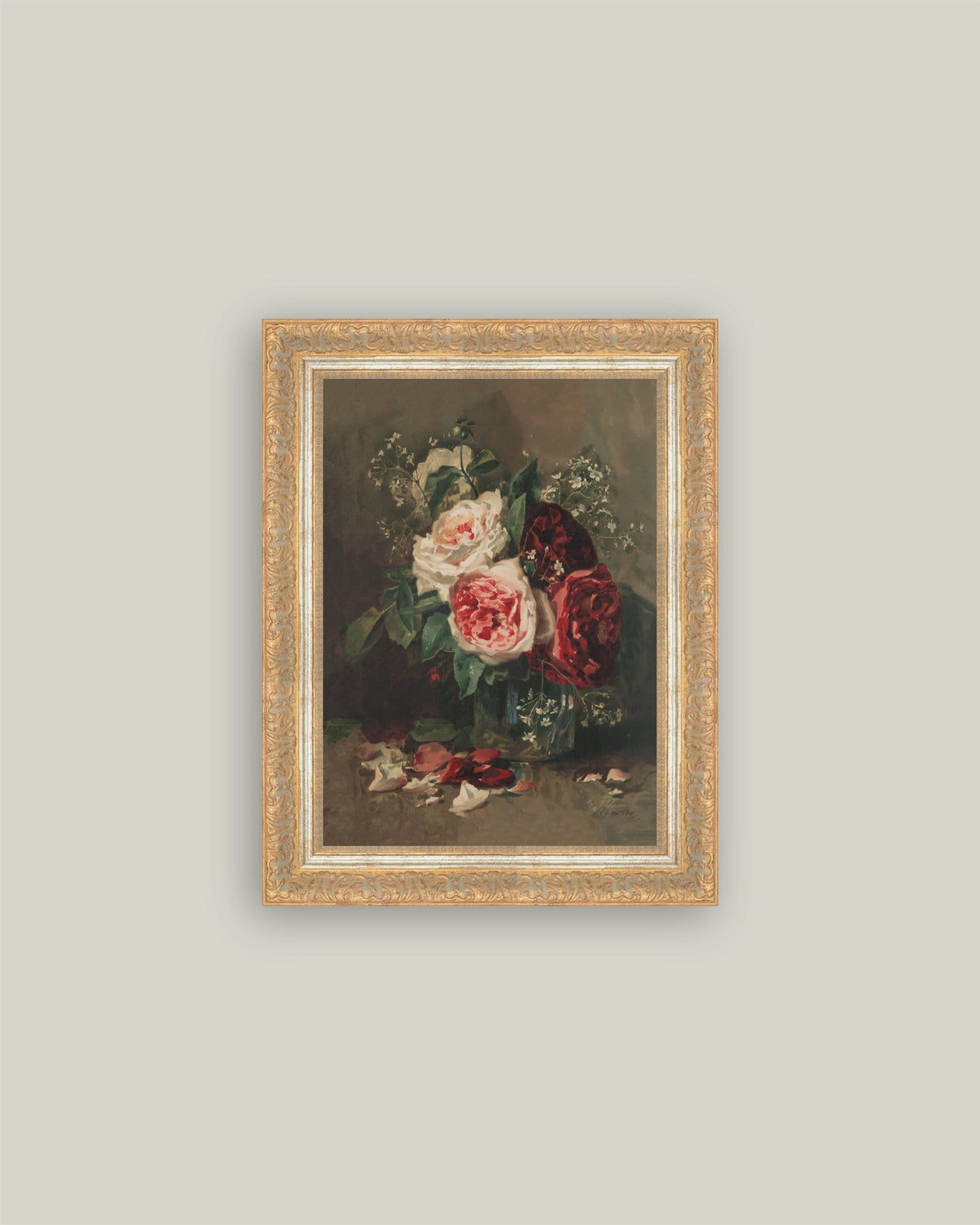 Fallen Petals: 7X9