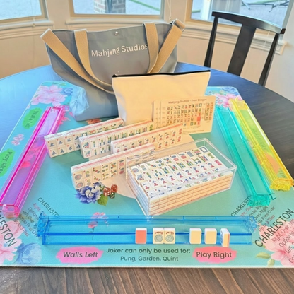 Mahjong Studios – Rose Dragon American Mahjong Bundle Tile Set (166 Tiles): Tiles +Dice & Instructions Only