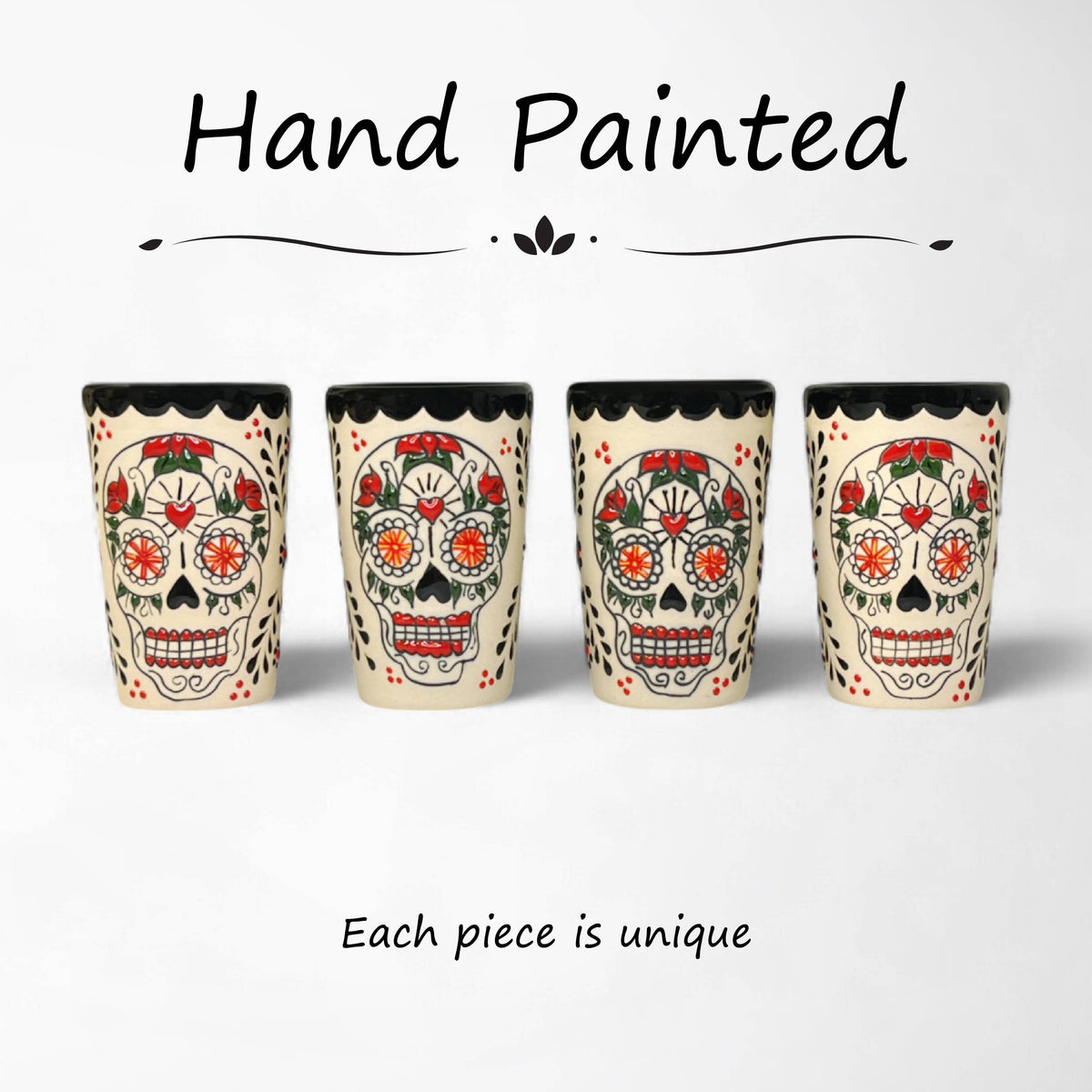Tequila Decanter Set - Catrina