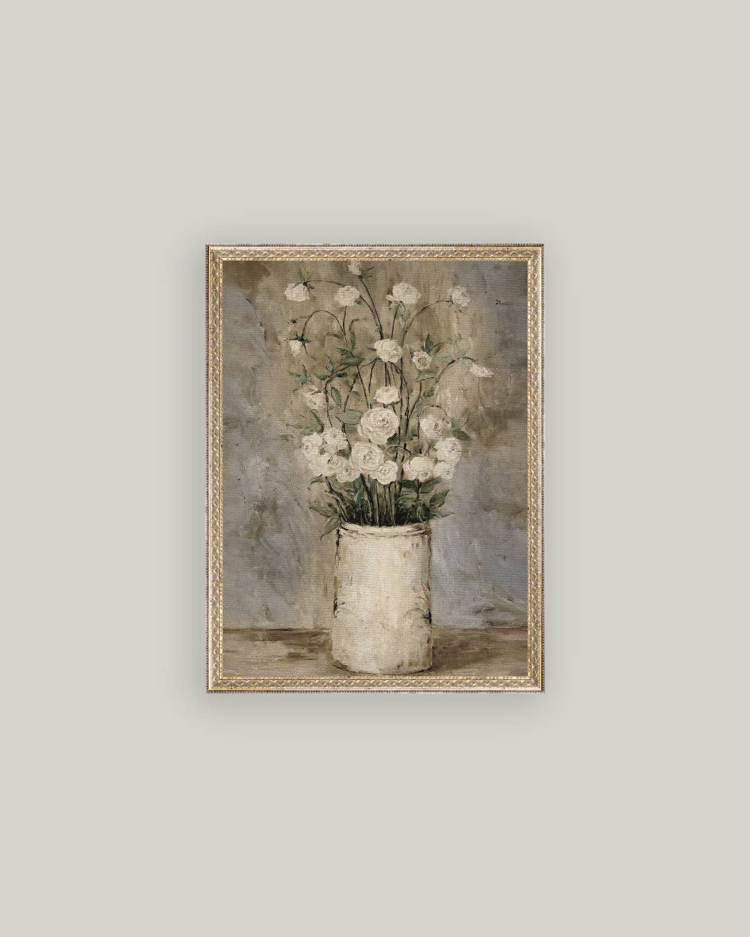 Long Stem Roses Framed Art: 5x7