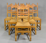 Set/6 Ladder Back Chairs