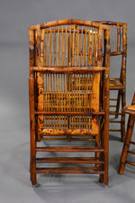 S/4 Bamboo Chairs 35x19x22