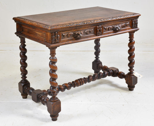19th C. Barley Table 38x24x30h