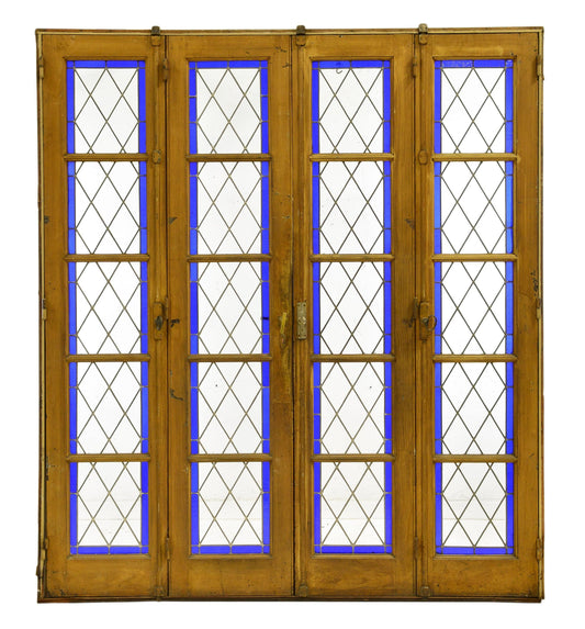 4 Door Blue Vitraux 80x90h